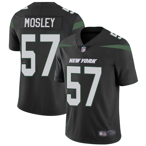 New York Jets Limited Black Men C.J. Mosley Alternate Jersey NFL Football #57 Vapor Untouchable->new york jets->NFL Jersey